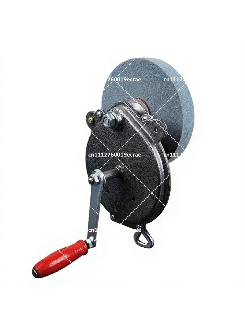 Hand Crank Grinding Machine Household Knife Sharpener Bearing Type 5 6 Inches DIY Polishing Tool Grinder