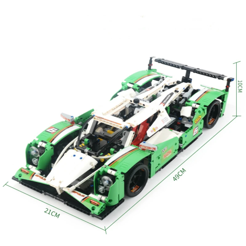 1219pcs Technical Series 24 Hours Race Car Building Blocks Model Fit 42039 Bricks Toys Boy Gift