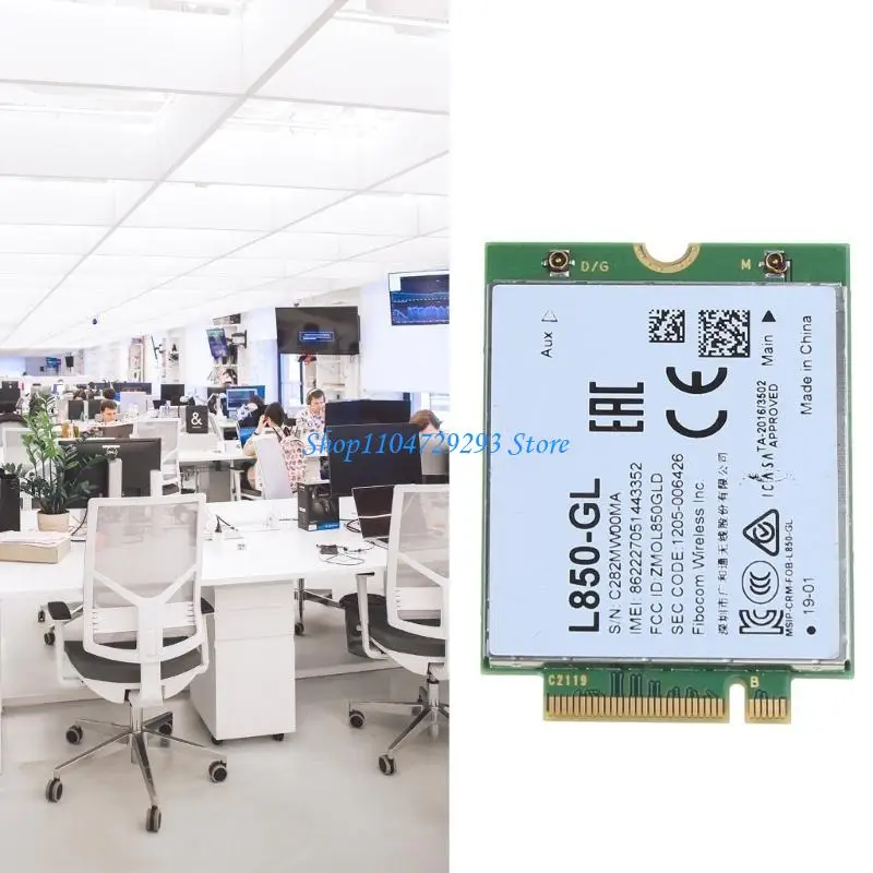 

Y2GD L850-GL for Fibocom Card Wireless Cellular WWAN Mobile Module 4G LTE