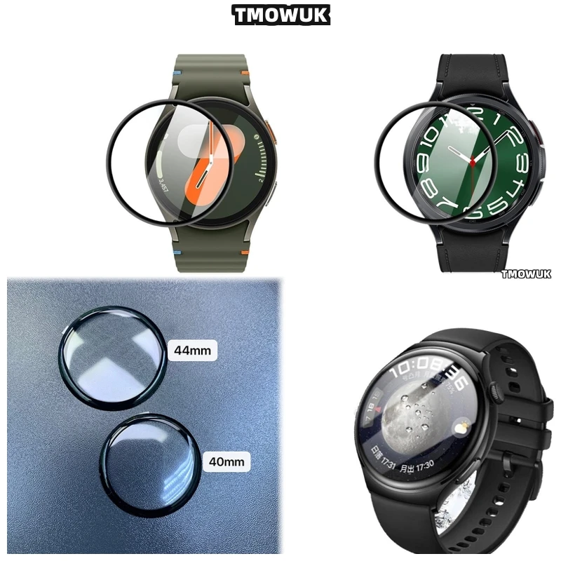 

Soft 3D Curved Full Cover Protective Film For Samsung Galaxy Watch 4 5 6 7 Ultra FE PRO 47 44 43mm 40mm
