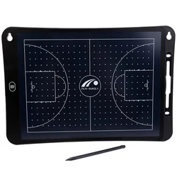 1PC 15 inch Electronic Basketball Coaching Board Tactical Marker Board with Large LCD Screen and Stylus Pen
