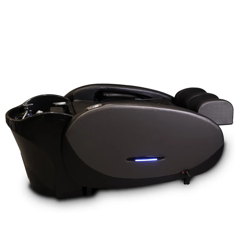 

Electric massage shampoo bed for barber shop