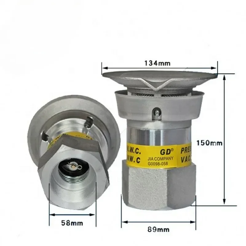 

Al Alloy Pressure Motorized Vent Popularly Available in Oil Tank Hood Vents Valve