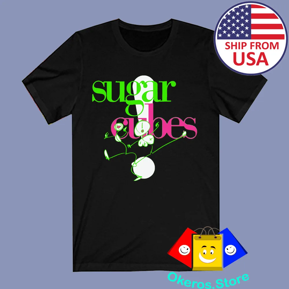 The Sugarcubes Life's Too Good Men's Black T-Shirt Size S to 4XL