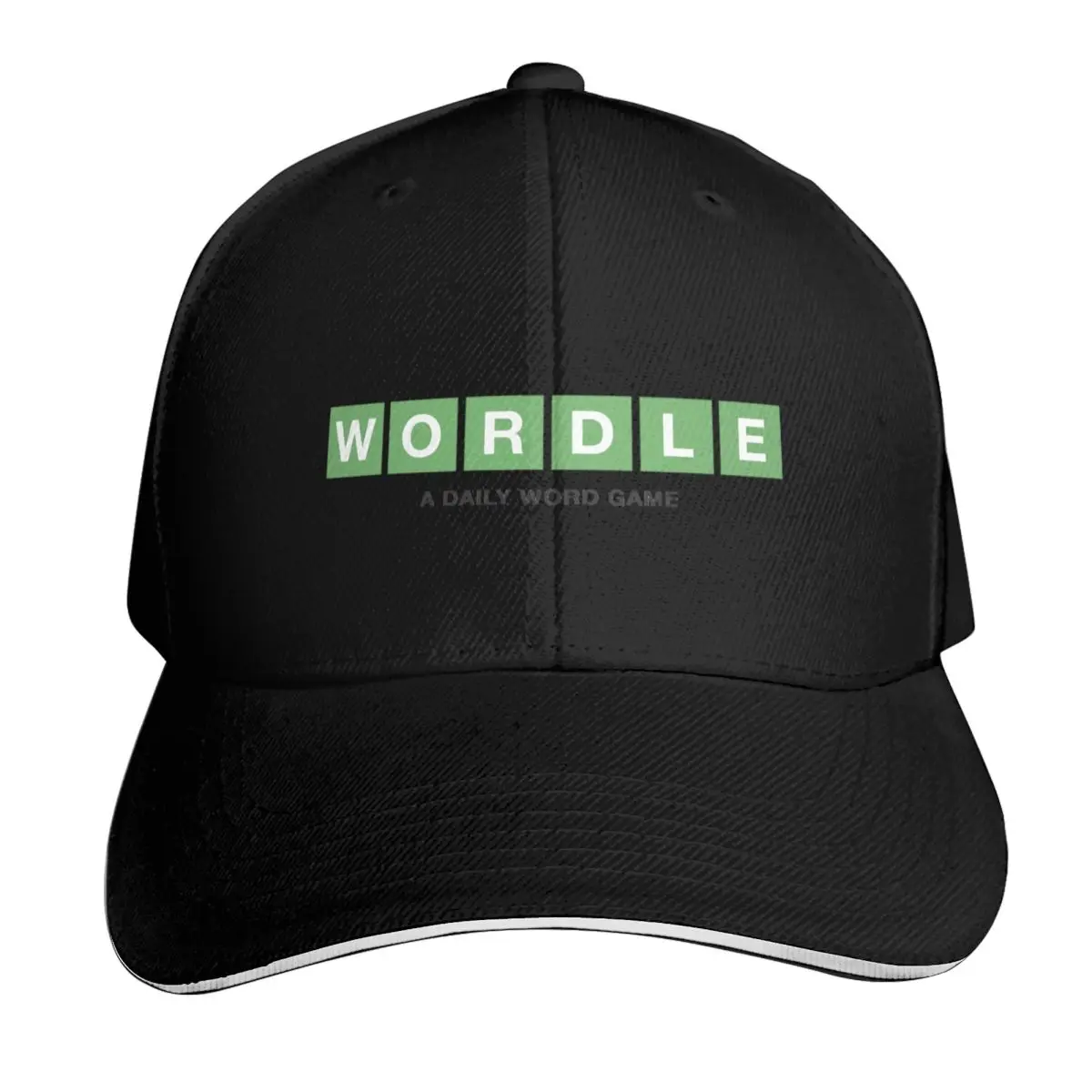 Cool Wordle Online Game Puzzle Mystery Words Trending Design Baseball Cap Men Women Casual Summer Sport Sun Cap
