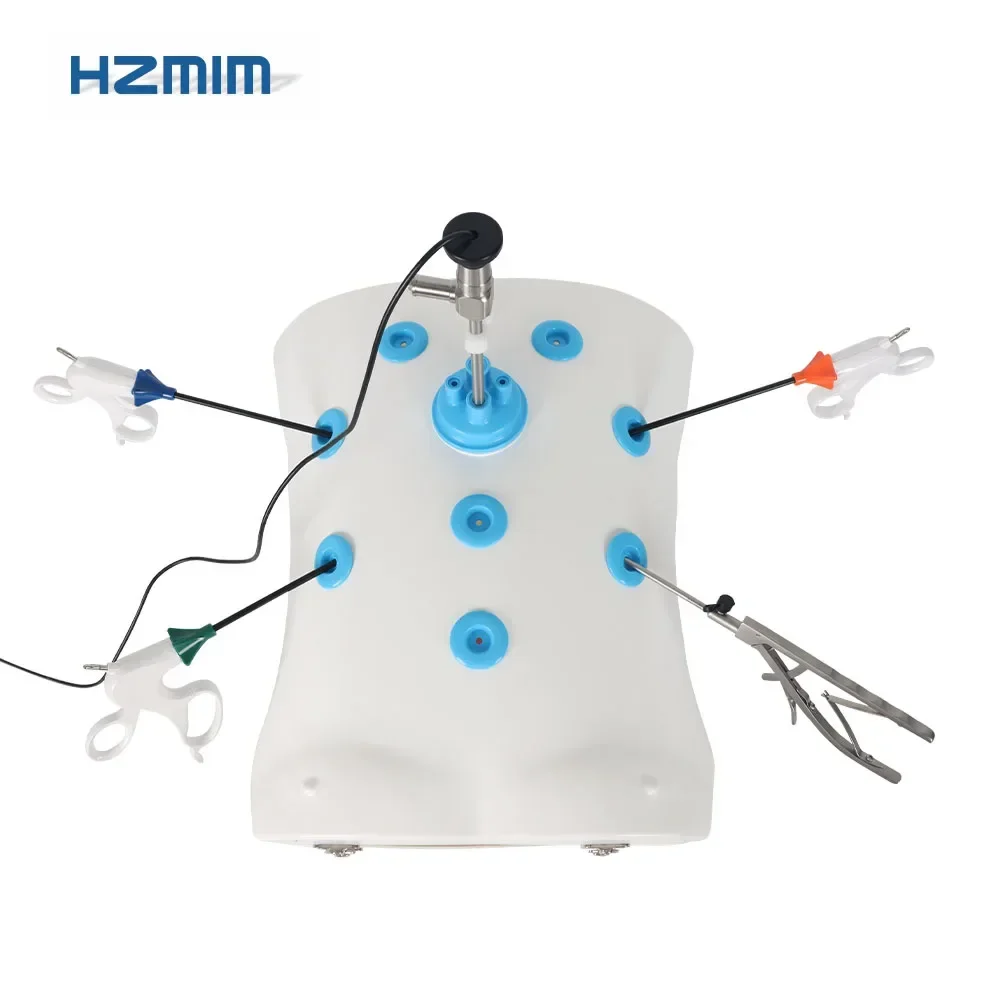 

2025/Advanced Trainer Box with HD 1080P Endoscope Camera with 4 Training Instrument And Modules Simula