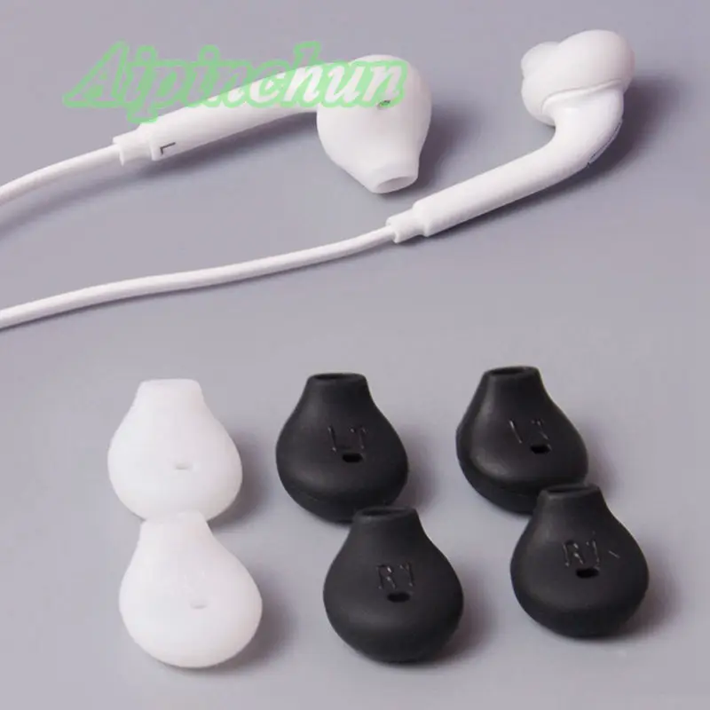 Aipinchun 5Pair Silicone Ear Pads Tips Earbuds Eartips for Samsung Galaxy S7 S6 Edge G9200 G9250 G9208 In-ear Headphone Earphone