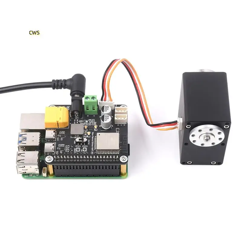 Шляпа с сервоприводом последовательной шины, встроенная схема управления ESP32 и сервоприводом, подходит для сервоприводов серий ST/RSBL