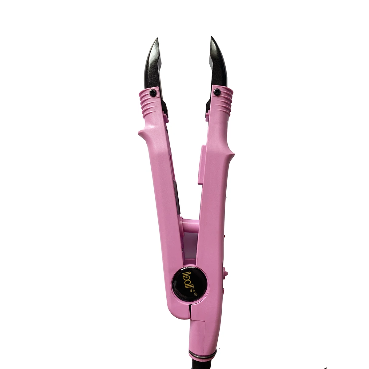 beautifull pink color  FLAT PLATE Fusion Hair Extension Keratin Bonding Tool Heat Iron hair connector