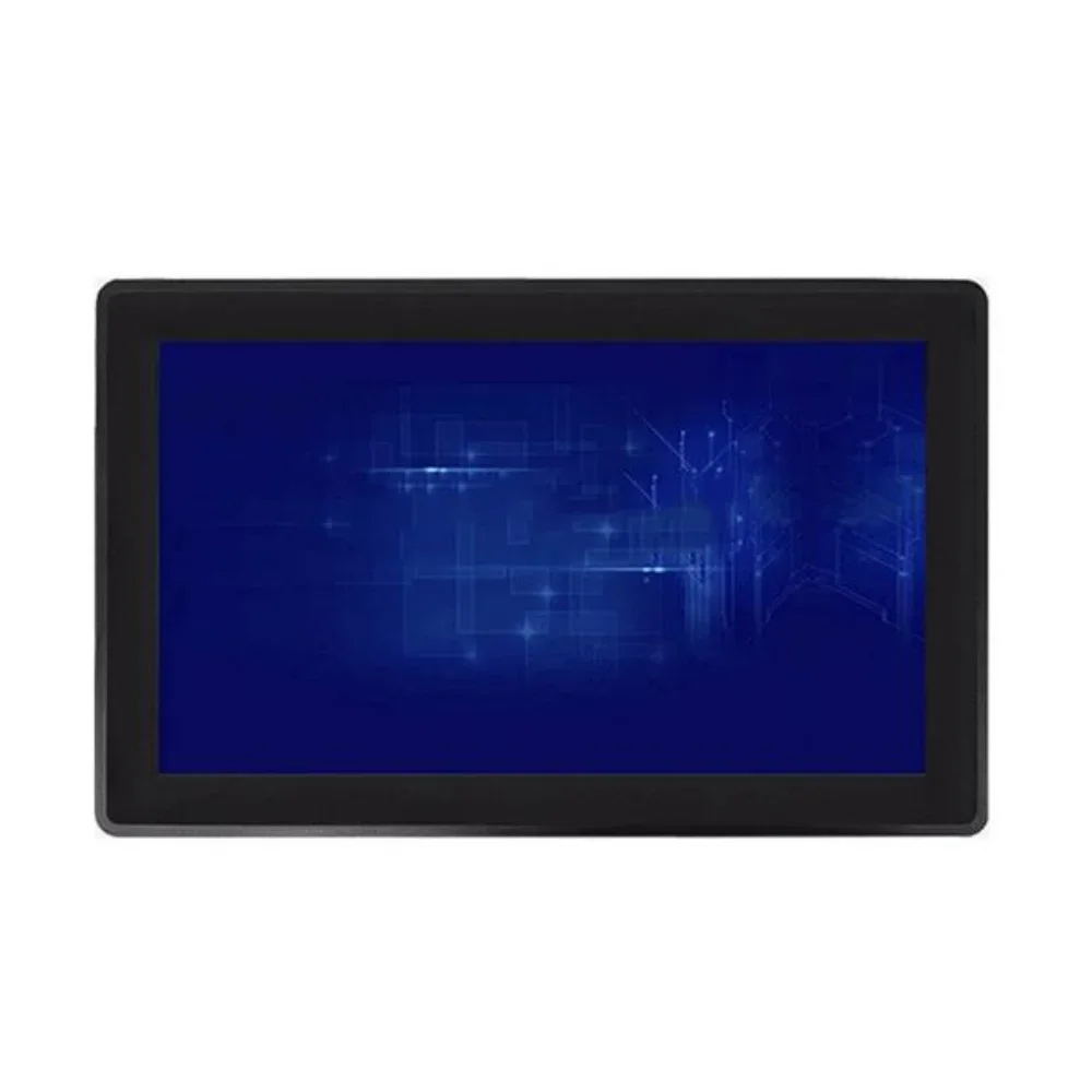 Custom TPC-2215E 100% Flat Fronted Touch 21.5 Inch Compact Fanless Embedded Industrial Grade Capacitive Touch Screen Panel PC