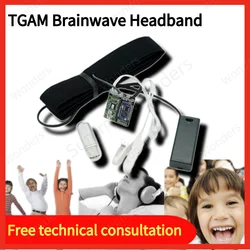 EEG Brainwave Control Headband TGAM Module Development for Mindwave Detection TGAM Sensor Kit for Arduino Matlab Labview Python