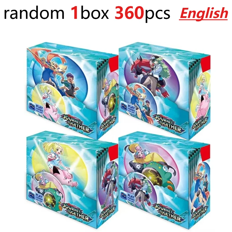 Fun 360 Stuks Pokemon Kaart TCG Scarlet & Violet Prismatische Evolutions 151 Prisma 36 Pack Pokemon Booster Box Collectible Tradiner kaart - afbeelding 1