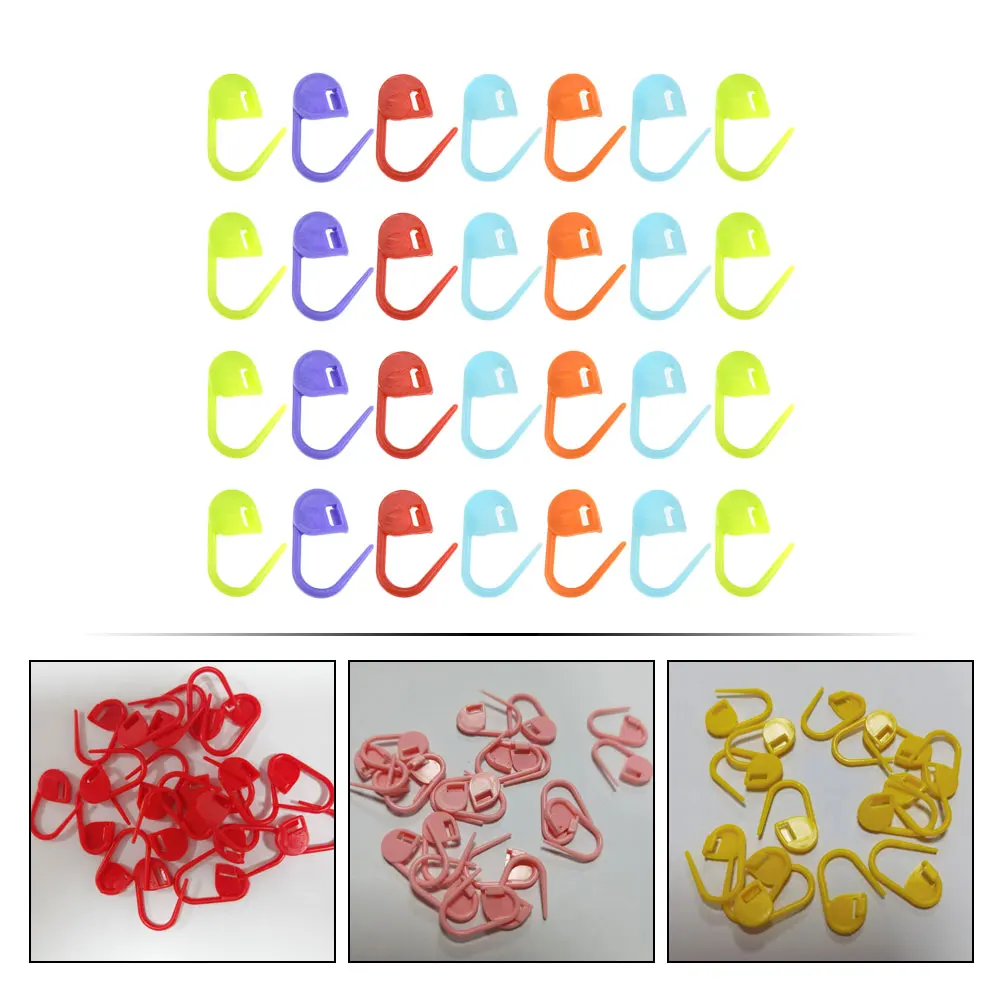 

1000 Pcs Knitting Accessories Marking Pin Multi-function Locking Markers Portable Plastic