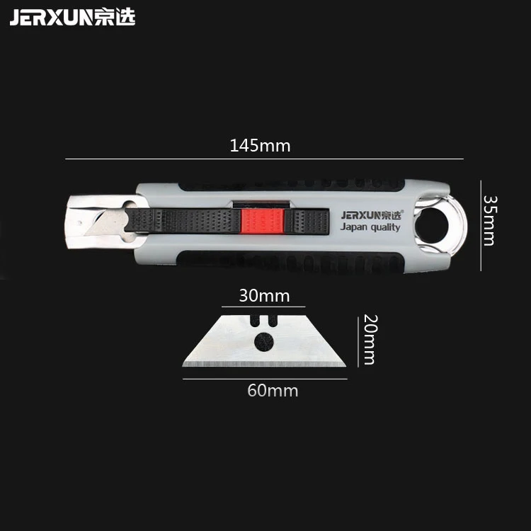 Automatic Rebound Utility Knives Safety Spring Type Telescopic Cutting Disassembling Express Delivery Wall Paper Knives Supplies