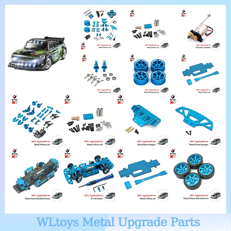 

Запасные части Wltoys XKS 284131 1/28 для радиоуправляемых автомобилей, оригинальный сервопривод, поворотный рычаг, Тяговая штанга, шина, фотомотор, редуктор для K969 K989, аксессуары