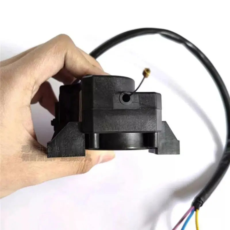 B59B Washing Machine Drainage Valve Motor, Two-Way Tractor Valve 00330504068B XPQ-6A for TCL for Haier, Black