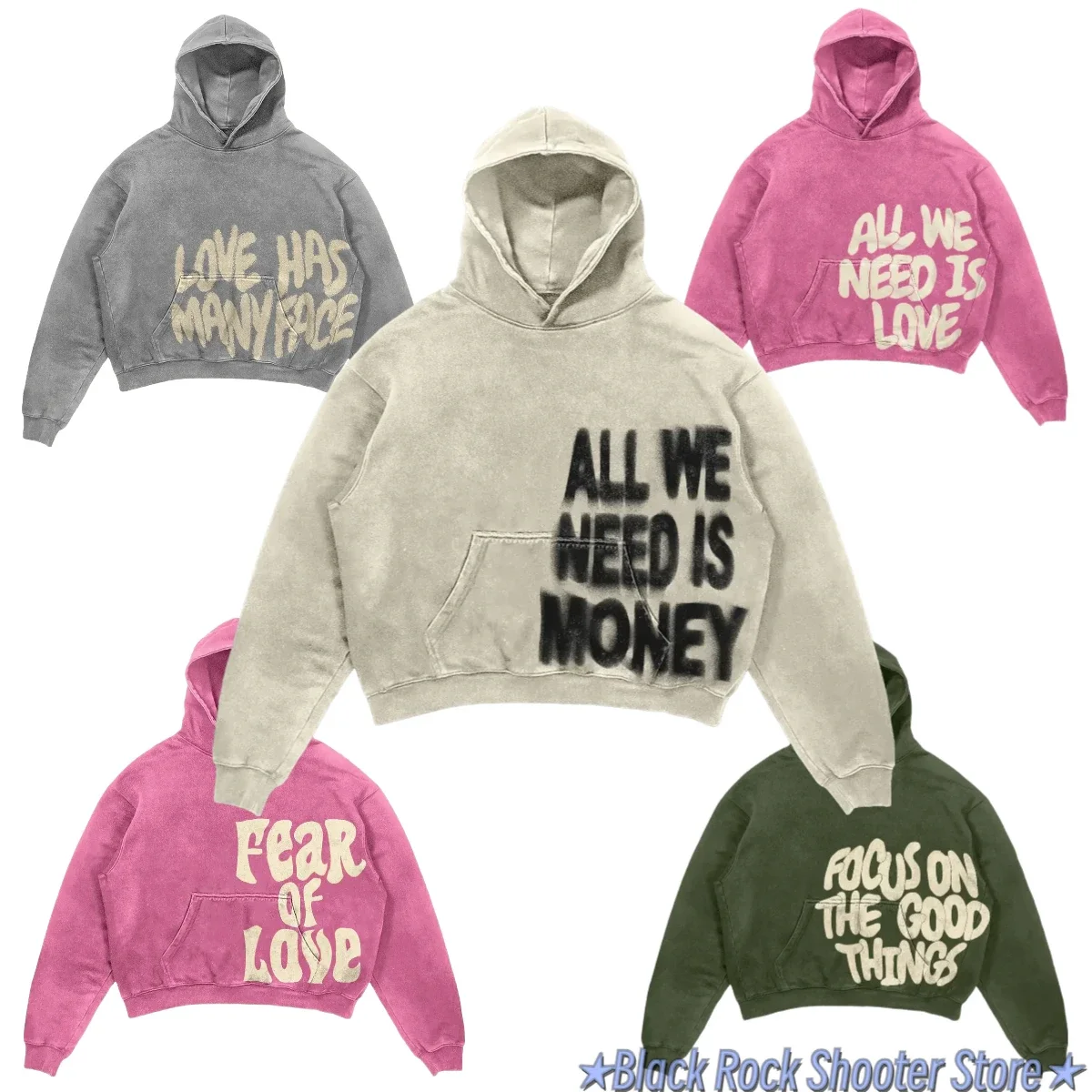 

Oversized Y2k Goth Hoodies Women Harajuku Thickened letter print Hoodie Streetwear Tops Sweatshirt grunge Clothes Men Clothing
