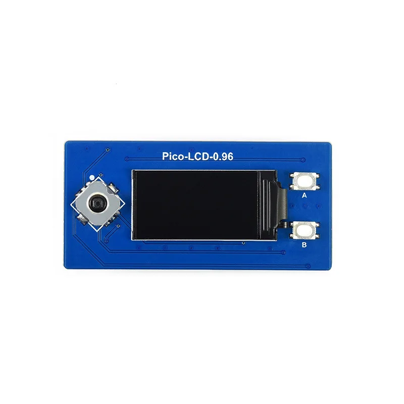 0.96inch LCD Display Screen Module HAT For Raspberry Pi Pico, 65K RGB Colors, 160×80 Pixels, SPI Interface, IPS, ST7735S Driver