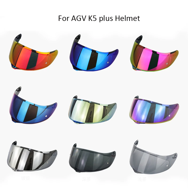 

Motorcycle helmet lenses universal day and night For for AGV K5 plus anti-external line buckle sunshade