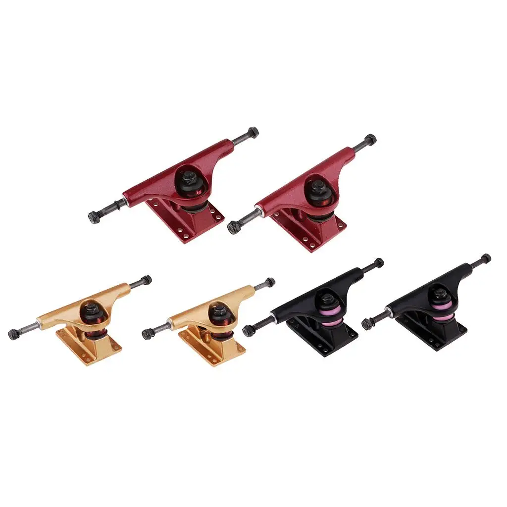 5 Inch Aluminium Alloy Longboard Skateboard Trucks Impact Resistance