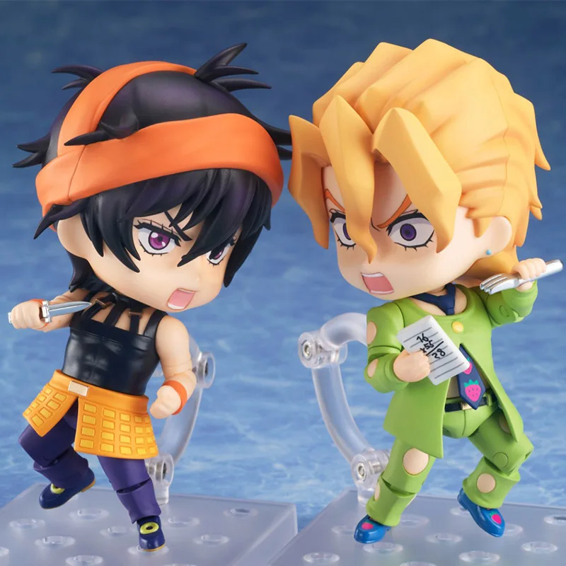 10cm Jojo Bizarre Adventure Figure #1684 Narancia Ghirga #1685 Pannacotta Fugo Anime Cute Action Figures PVC Model Toys Gifts