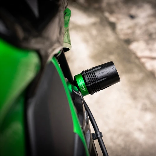 Imagen 2 del producto Para Kawasaki Ninja 400 Ninja400 Z400 Z 400 2018-2023 2024 deslizadores de marco de motocicleta almohadilla de choque protección contra caídas deslizador de escape