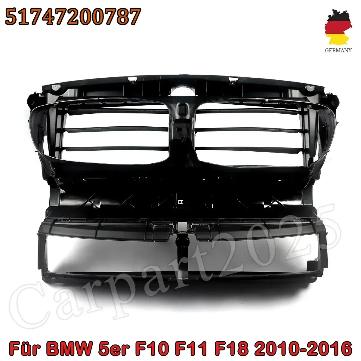 

Front Radiator Air Duct w/o Motor for BMW 5 Series F10 F11 2010-2016 51747200787