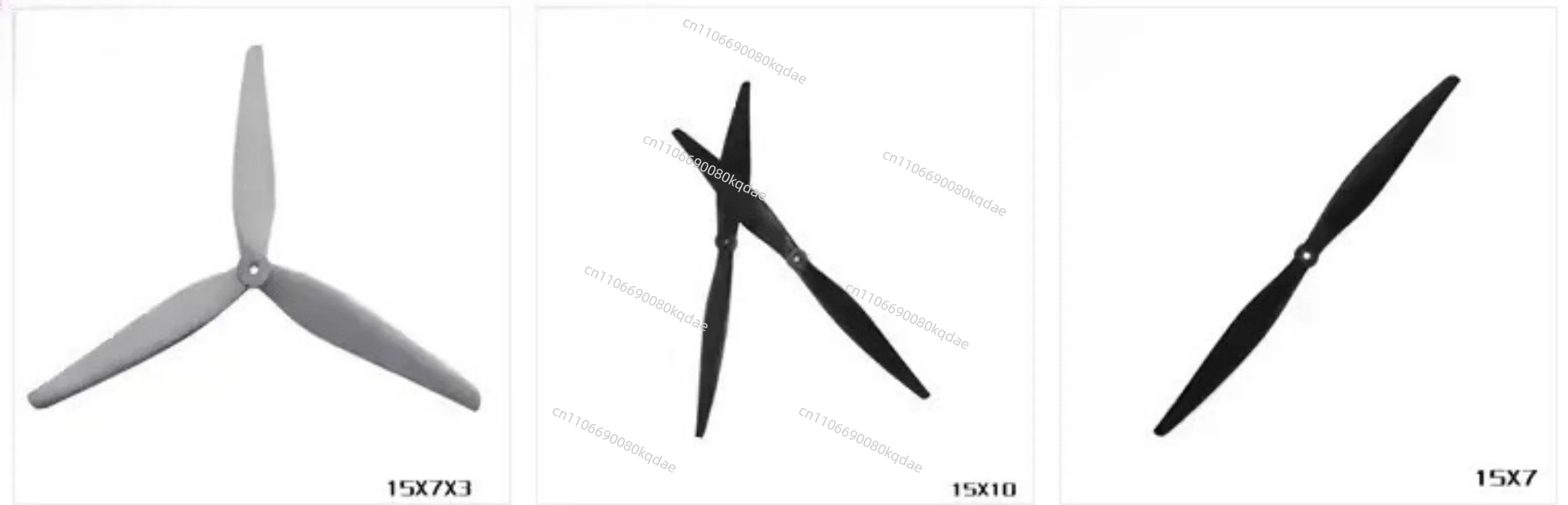 Multi‑Size CW‑CCW Propeller Set,11‑13 Inch, 2‑3‑Blade Fiber‑Nylon Hobby‑Project Power‑Drive Hardware Accessory