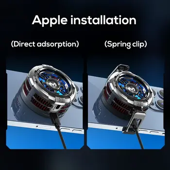 MEMO CX08 Vysoce výkonný polovodičový chladič pro mobilní telefon s magnetickým uchycením a svorkou 10 nejlepší prodej mobilní chladič - №9