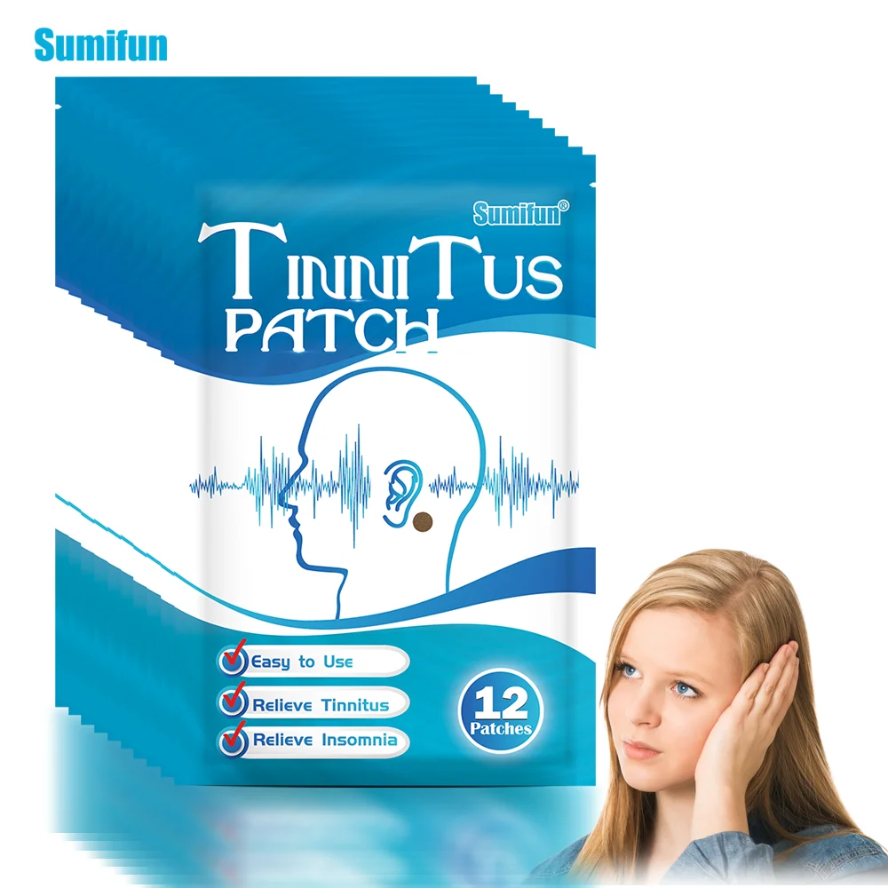 

12-120Pcs Sumifun Tinnitus Treat Patch Relieve Ear Pain Itching Headaches Hearing Loss Sticker Natural Herbs Health Care Plaster