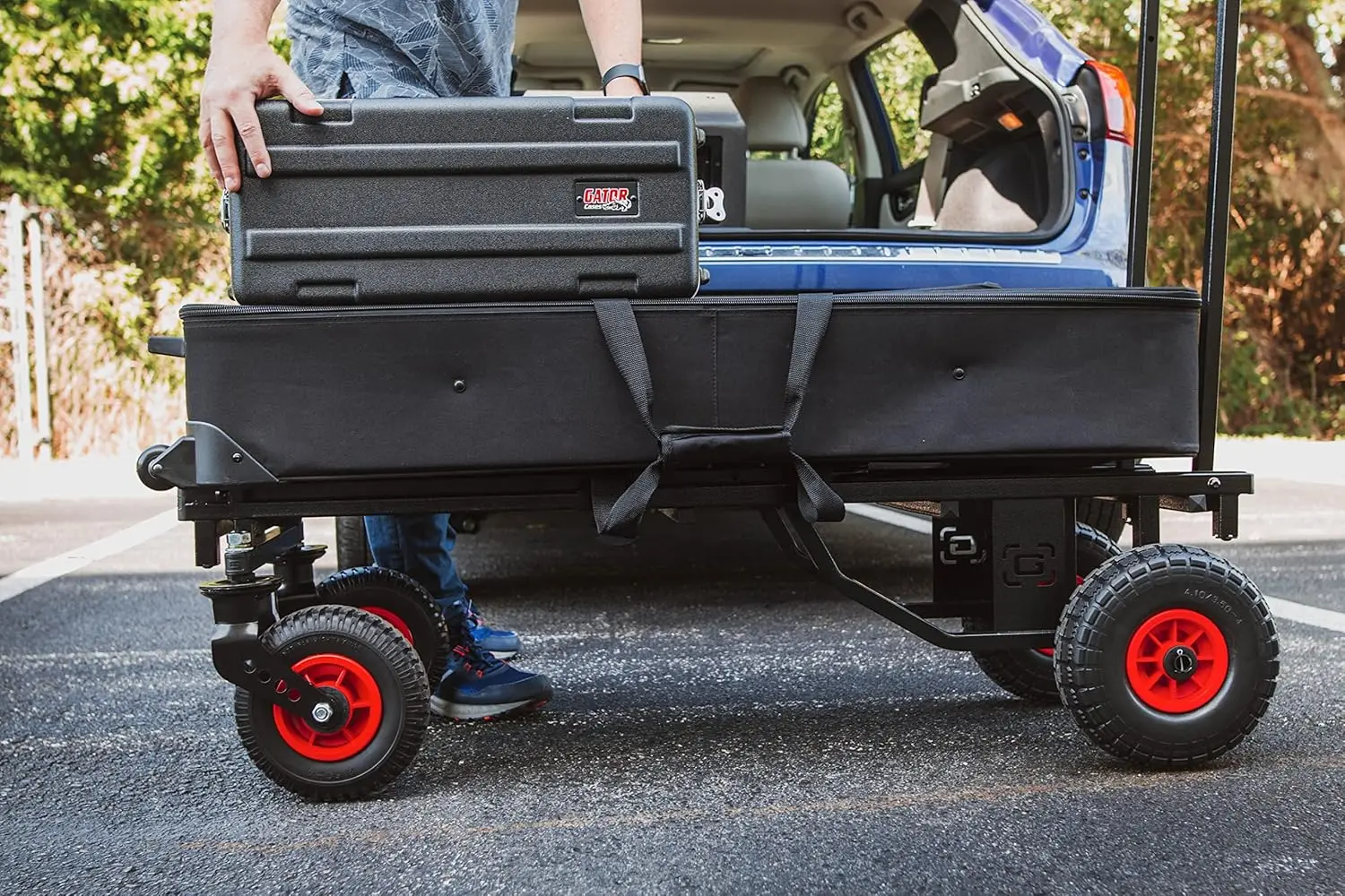 Frameworks All-Terrain Folding Multi-Utility Cart with 30-52” Extension & 500 lbs. Load Capacity