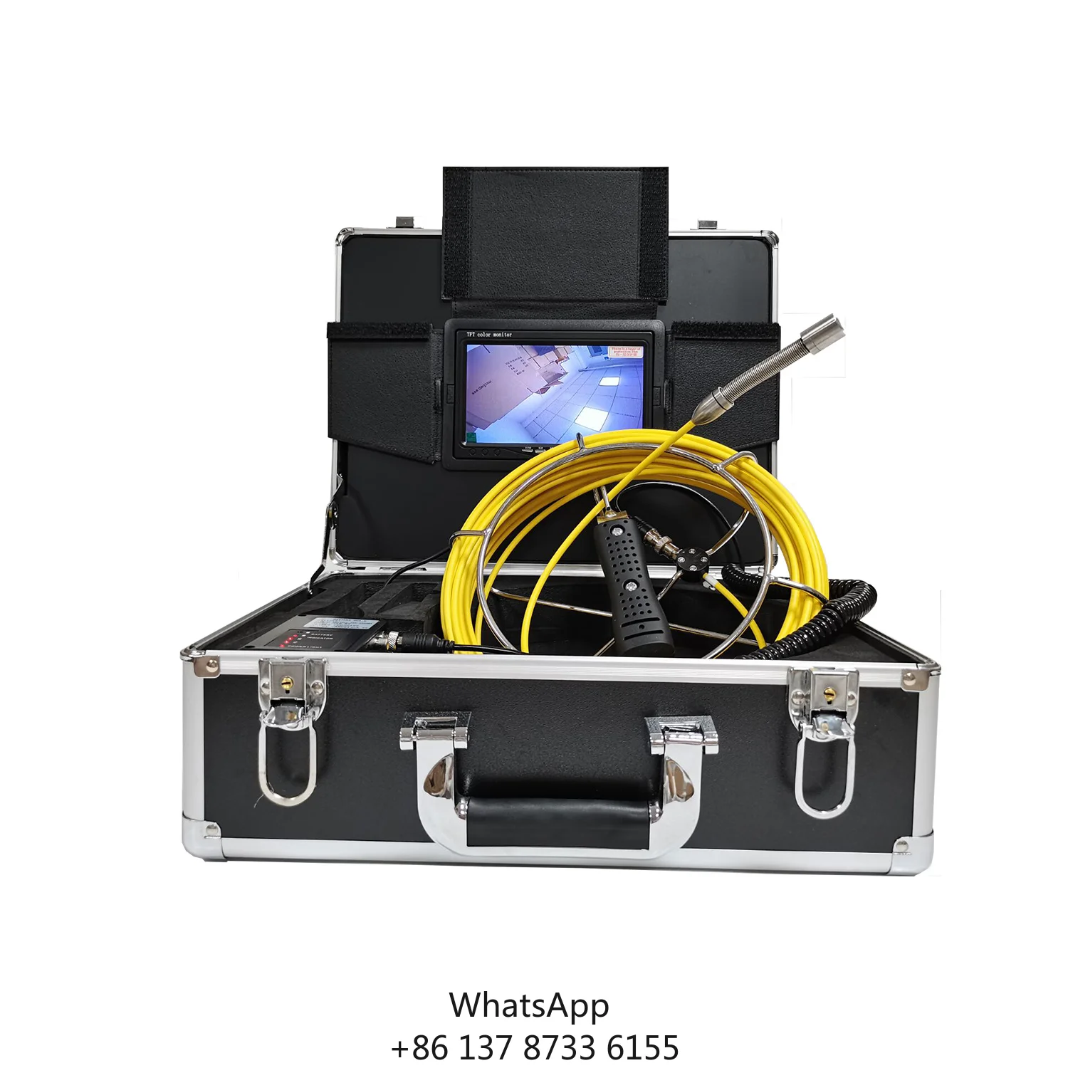 

20m Sewer Drainage Pipe Detection Camera, Cctv Sewage Pipe Video Deep Well Mechanical Inspection Pipe Camera With 17mm Lens