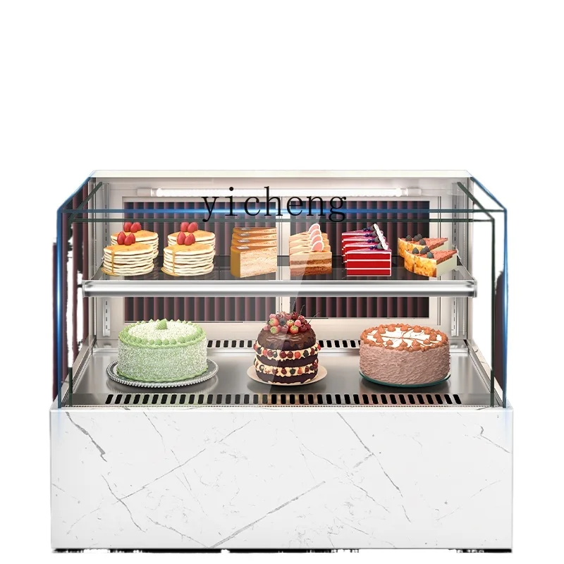 

ZK Small Dessert Cake Cabinet Commercial Dessert West Point Mousse Baking Bread Bar Refrigerated and Fresh Display Cabinet