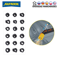 18pcs Adapter Connector for AUTOOL HTS558 HTS518 HTS678 Car Decarbonizing Machine Engine Carbon Deposition Walnut Sand Cleaner