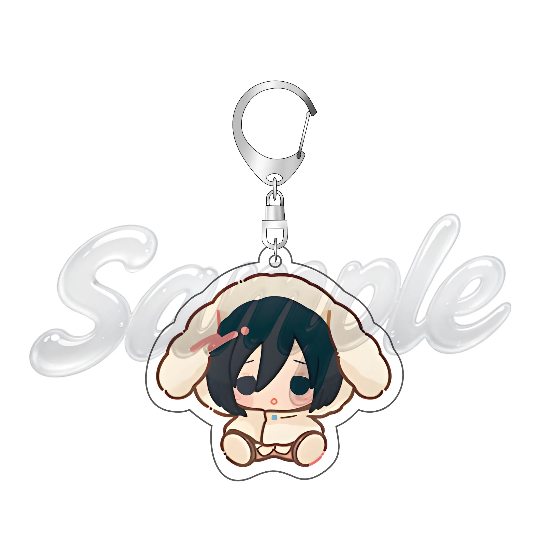 Anime Attack on Titan 6cm Acrylic Keyrings Backpack Decorations Accessories Decor Gifts Exquisite Products Elegant Keychains