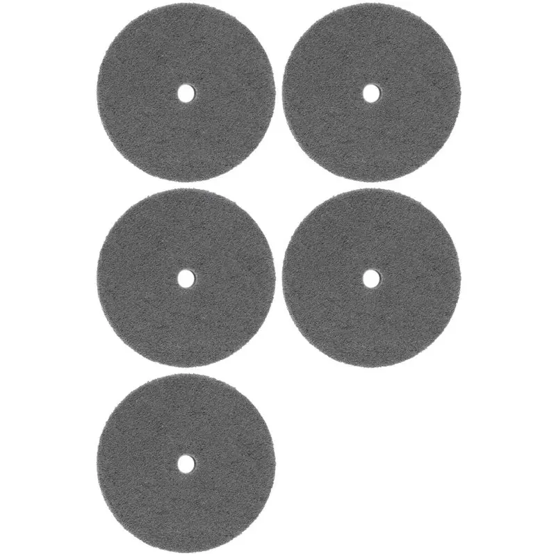 

5Pcs 150Mm Dia 25Mm Thick 180 Grit Fiber Wheel Polishing Buffing Disc-[LUCK 9]
