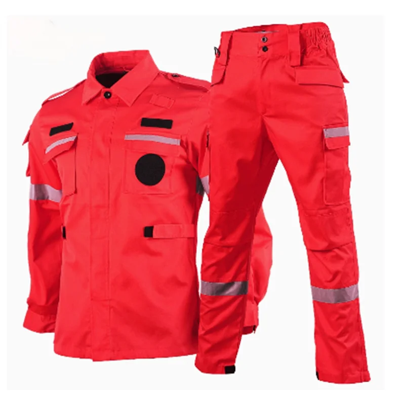 

Spring And Autumn Emergency Rescue Clothing, Firefighting Clothing, Public Welfare Volunteer Instructor Clothing, Rescue Trainin