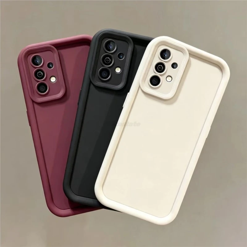 For Samsung Galaxy A32 A52 A52s A72 A73 A53 A33 A23 A13 4G 5G Full Package Matte Shockproof Soft Protective Cover Case