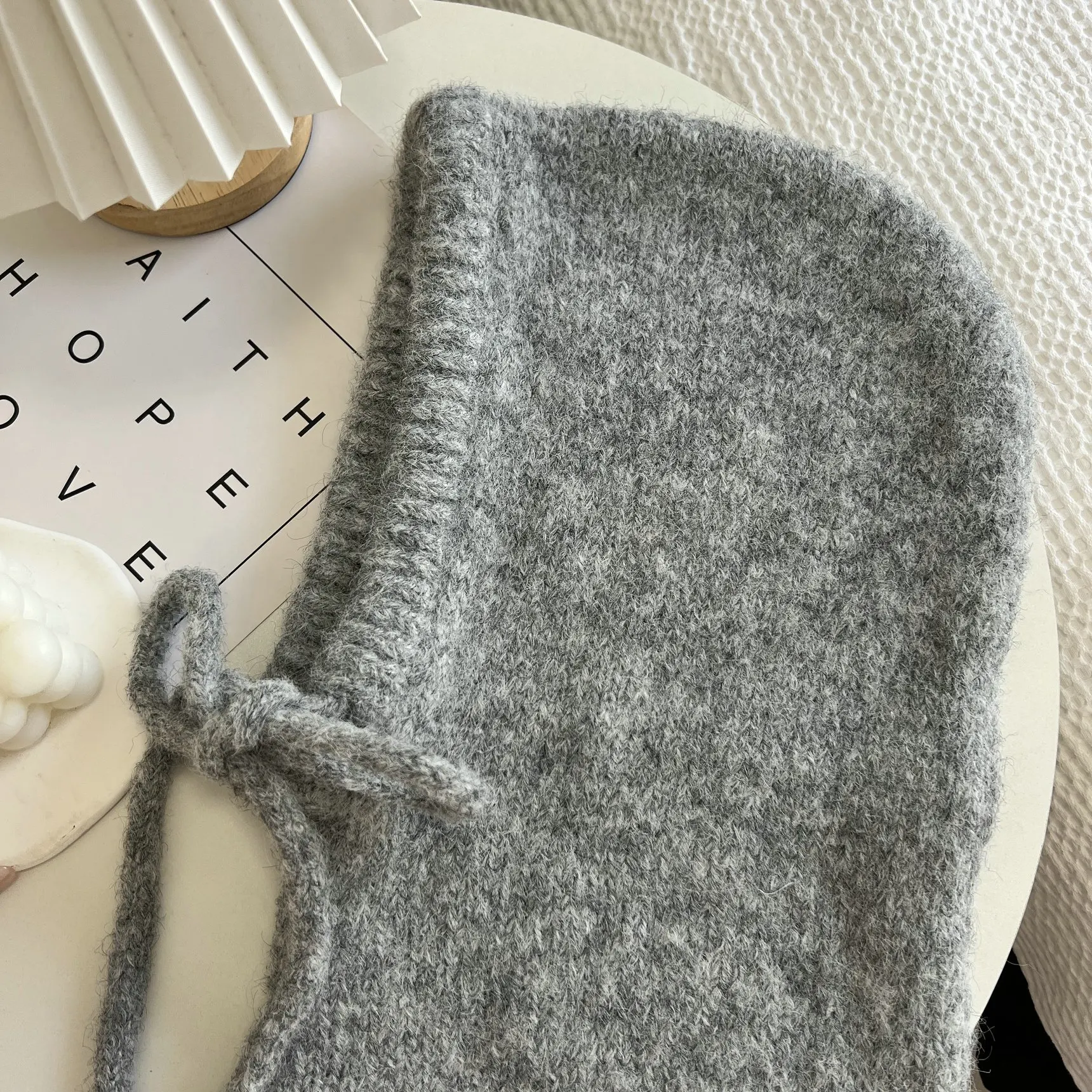 Gestrickte Mützen, Mütze für Männer und Frauen, Winter, warm, Unisex, mit Kapuze, Halsband, Schal, Mütze, Skimütze, kalte Hüte, Sturmhaube, Mützen, Motorhaube – Detail 13
