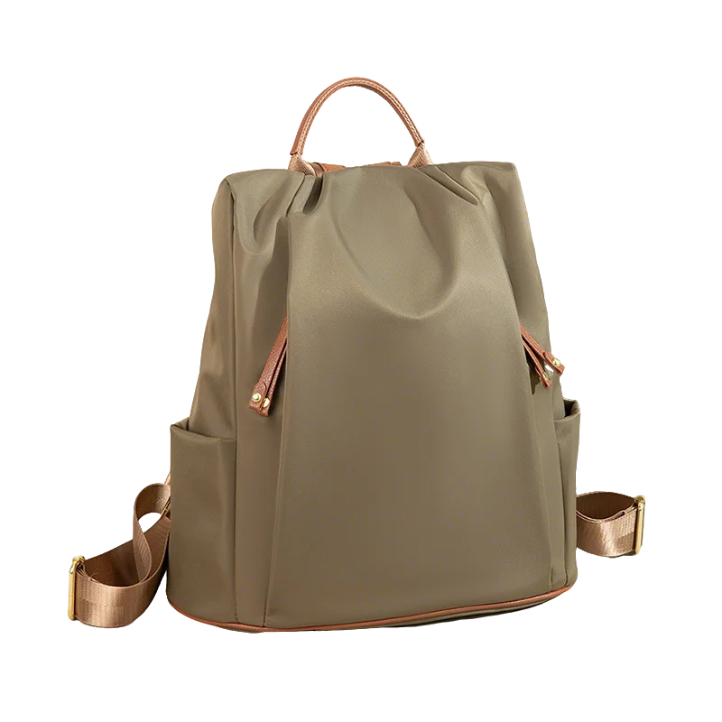Minimalist Drawstring Backpack, Waterproof Casual Travel Bag, Large‑Capacity Multi‑Pocket Commute Bag