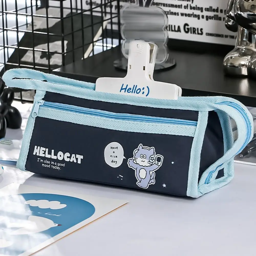 

Portable Multi-layer Pencil Case Large-capacity Multi-functional Pen Bag Stationery Bag School Supplies