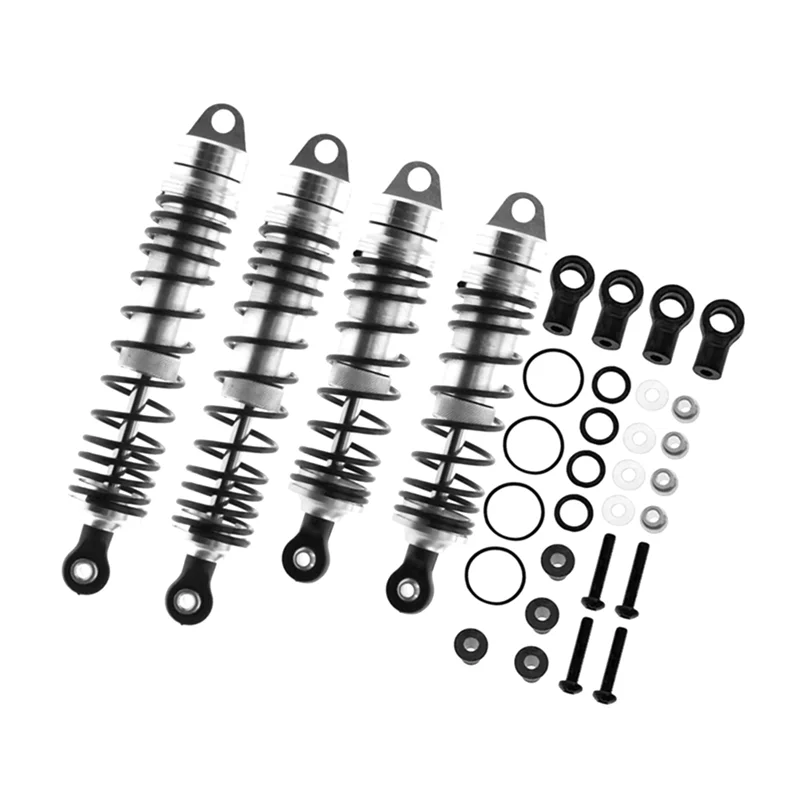 مجموعة واحدة من أجزاء ممتص الصدمات الأمامي والخلفي المعدني لسيارة Traxxas Slash 4X4 VXL 2WD Rustler Hoss Stampede 1/10 RC #6