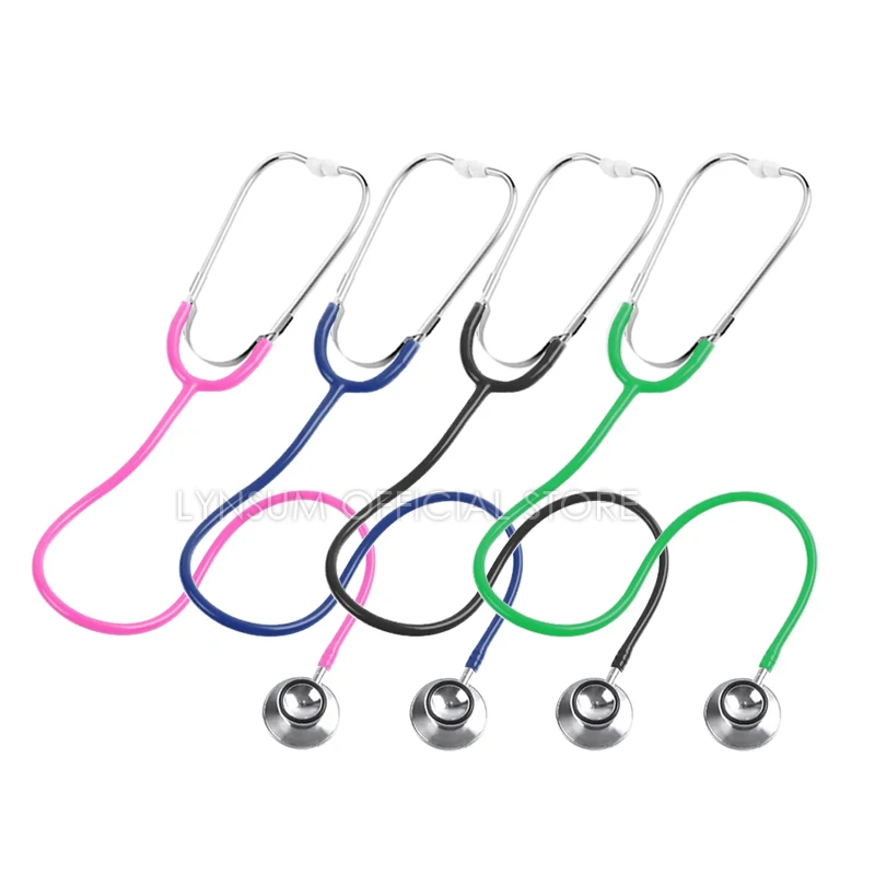 Portable Dual Head Stethoscope Doctor Cute Estetoscopio Professional Cardiology Medical Equipment Device for Student Vet Nurse