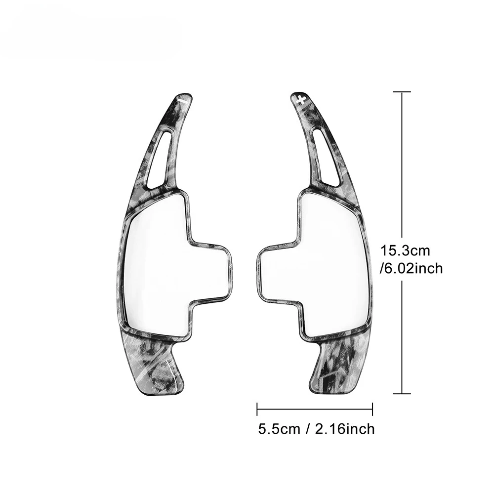 Car Steering Wheel Shift Paddle Shifter For Mercedes Benz A B C E GLE Class W176 W205 W246 C117 W218 Extended Carbon Fiber ABS view 5