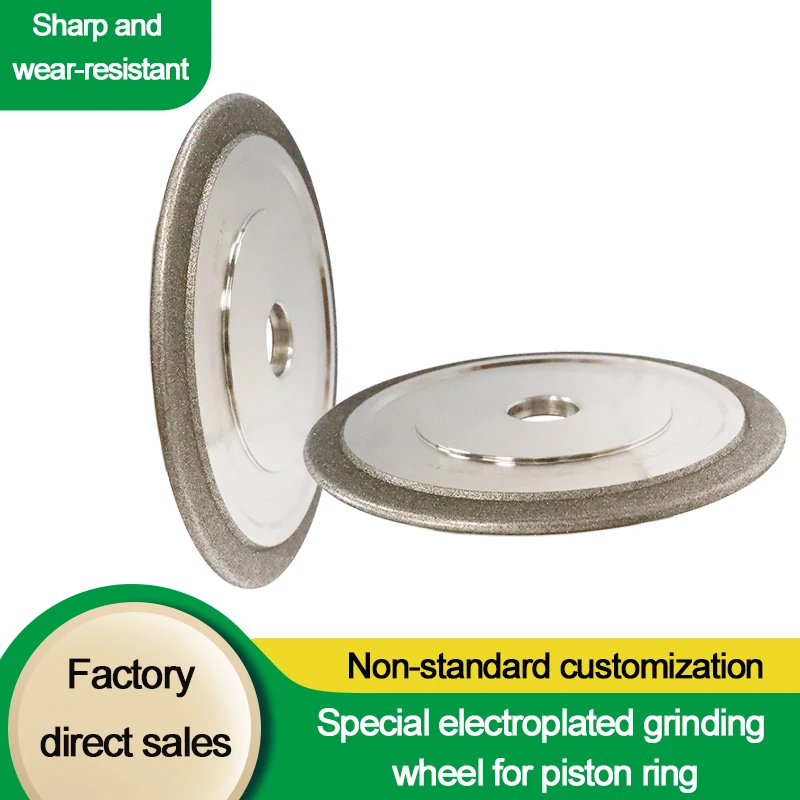 Electroplated Grinding Wheel Is Used For Grinding And Processing Automotive Parts. Outer Diameter: 80-500d Cbn Material