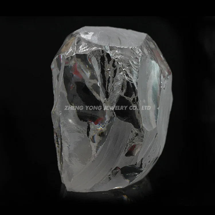 

synthetic cubic zirconia rough material, white, 1 kilogram