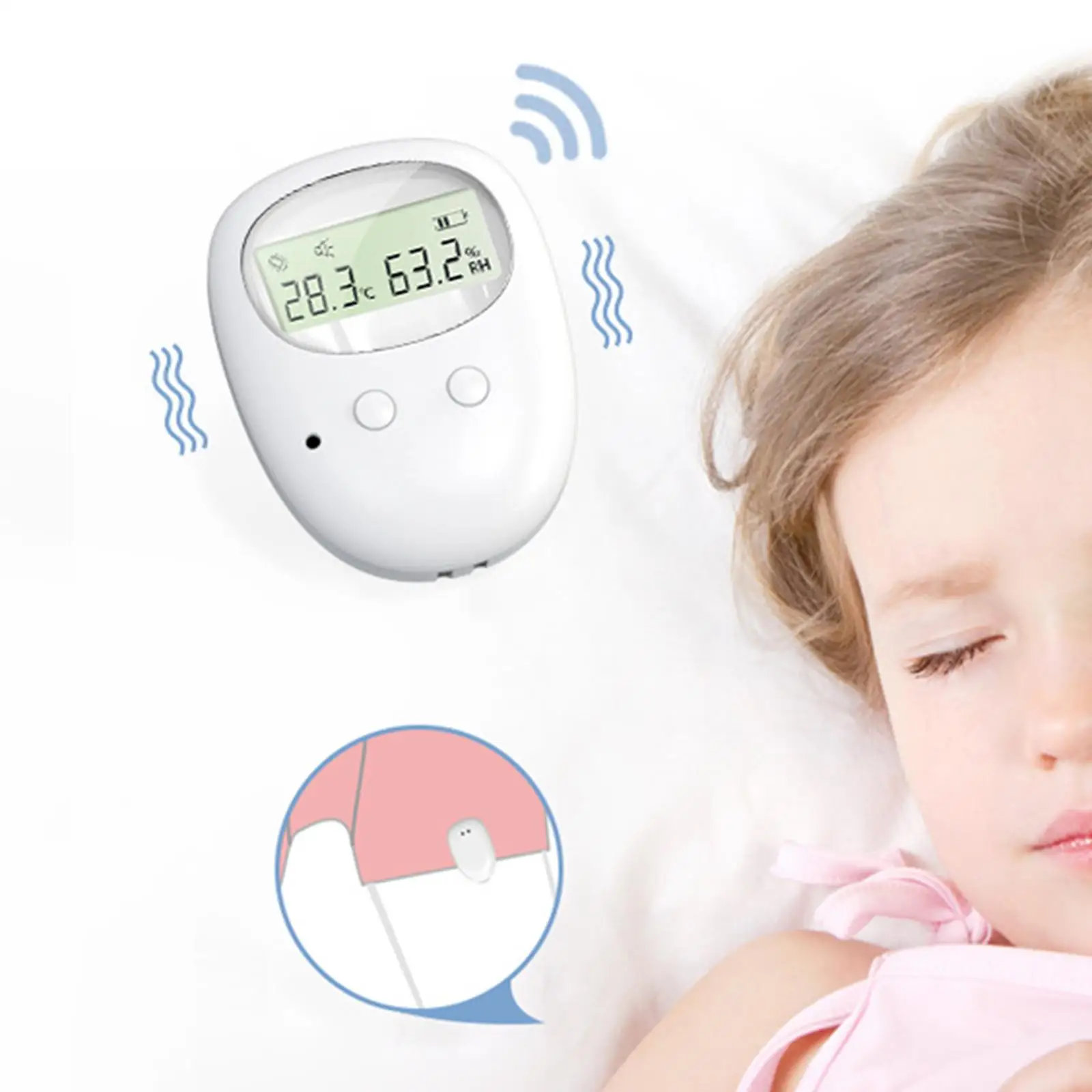

Professional Bedwetting Sensor Alarm Enuresis for Teenagers