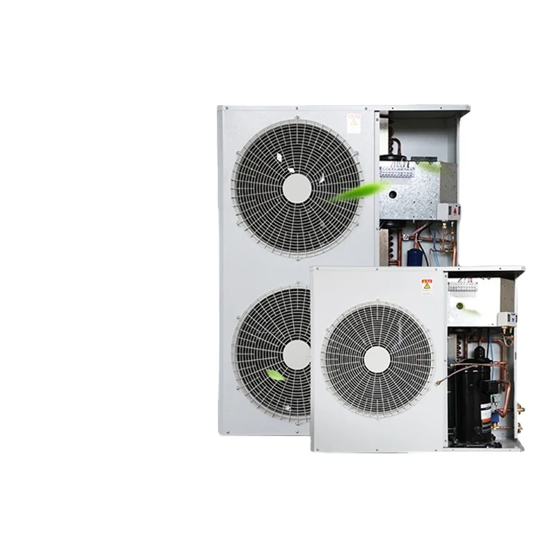 

Energy Saving Solar Panel Power 3/4/5/6HP Inverter Outdoor l Type Refrigeration Condensing Unit for Cold Room