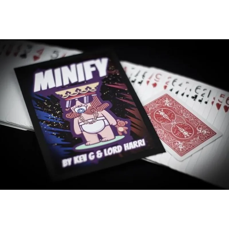 

Minify RED or Blue By Kev G Gimmicks Amazing Card Effect Poker Card Magic Tricks Illusions Close up Magic Props Bar Trick Street