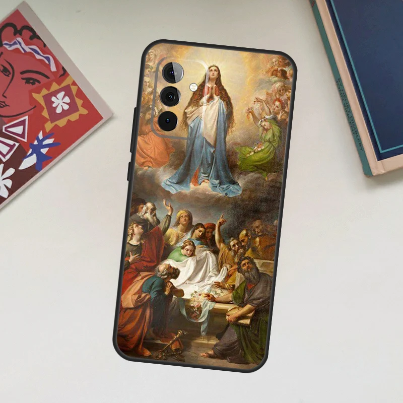 Virgin Mary of Catholic Religious For Samsung Galaxy A33 A53 A13 A23 A52 A32 A22 A12 A51 A71 A15 A25 A14 A34 A54 Phone Case